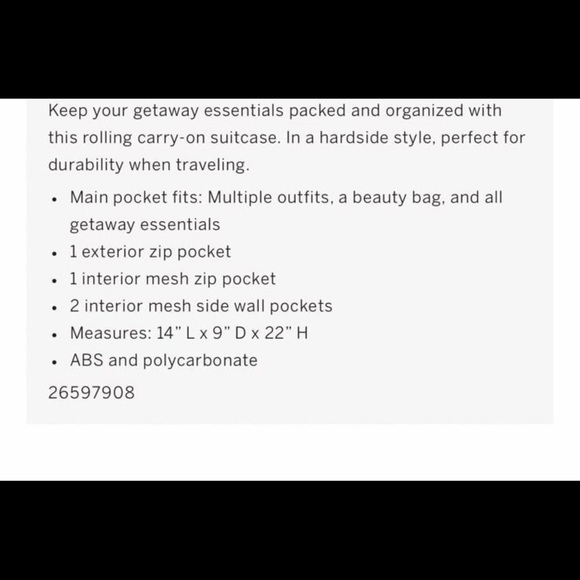 Vs wheelie luggage foldable carry luggage tote Fanny pack crossbody bag duo - Picture 10 of 10